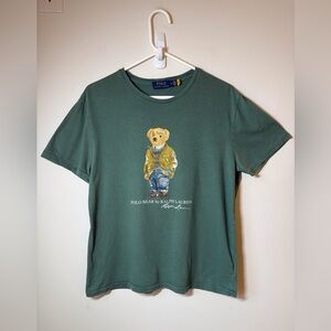 Polo Ralph Lauren Bear Tee cotton short sleeve crew neck preppy